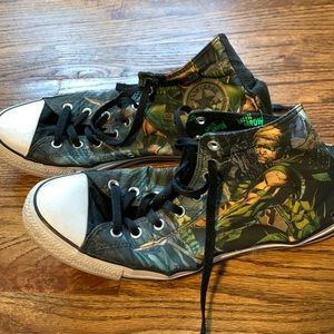 Green Arrow Converse size 12
